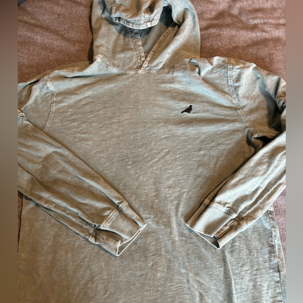 StaplePigeon  Mens lightweight Hoodie‎ Size M .. Sage Green